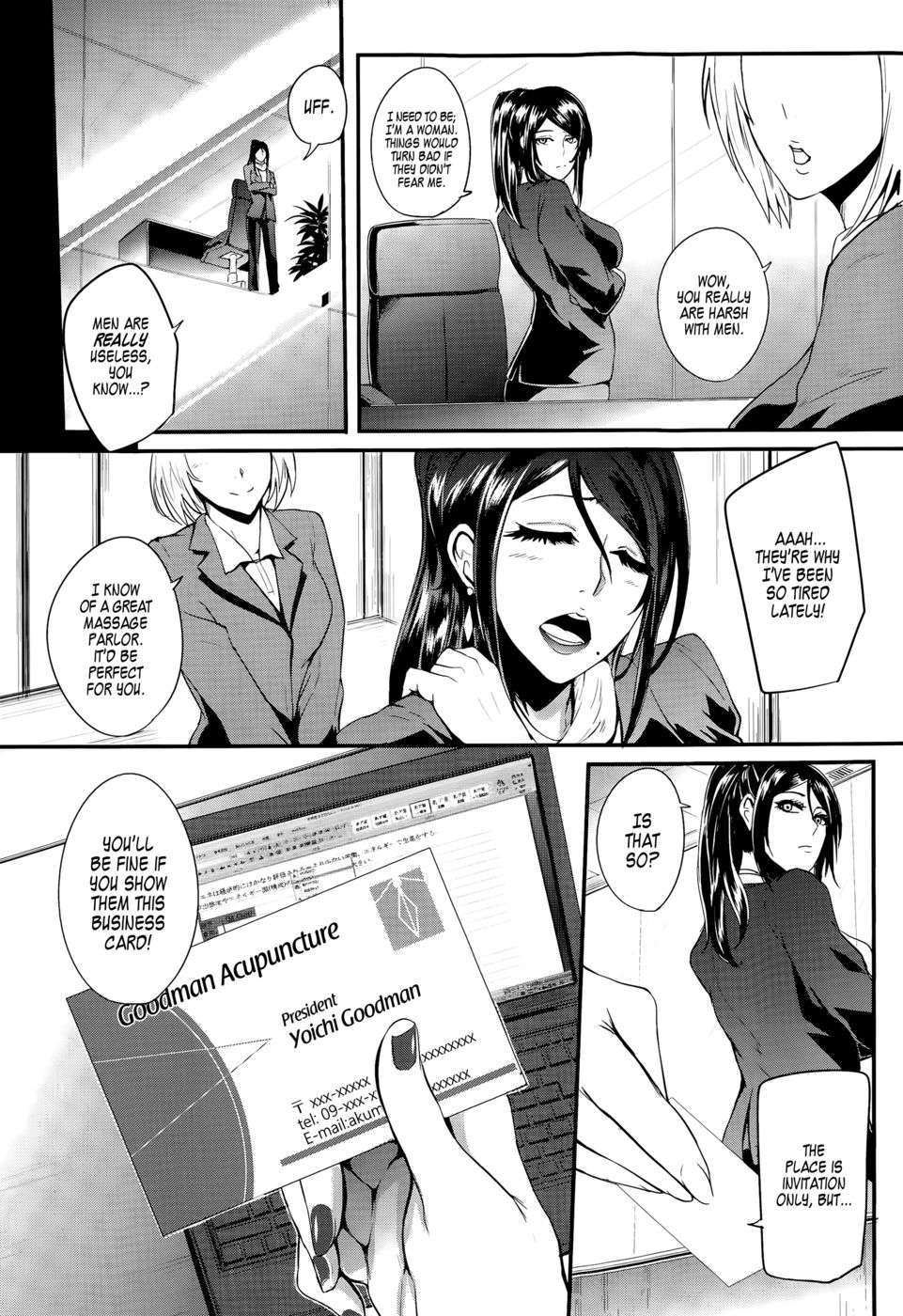 Hentai Manga Comic-Acupuncture Mystery Selection-Read-2